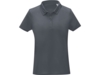Рубашка поло Deimos женская (темно-серый) 4XL (Изображение 2)