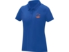 Рубашка поло Deimos женская (синий) 4XL (Изображение 8)