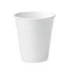 Чашка пластиковая (белый) (Изображение 1)