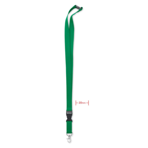 Шнурок с металлическим крючком (зеленый-зеленый)
