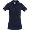 Рубашка поло женская Safran Timeless темно-синяя, размер XXL (Изображение 1)