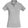 Рубашка поло женская Safran Timeless серый меланж, размер S (Изображение 1)