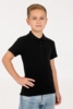 Рубашка поло детская Virma Kids, черная, 8 лет (Изображение 4)