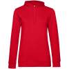 Толстовка с капюшоном женская Hoodie, красная, размер XS (Изображение 1)