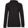 Толстовка с капюшоном женская Hoodie, черная, размер S (Изображение 1)