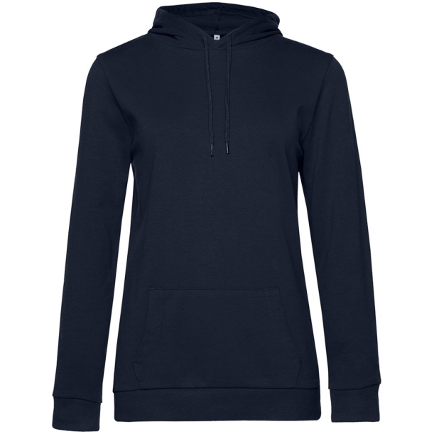 Толстовка с капюшоном женская Hoodie, темно-синяя, размер L (Изображение 1)