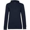 Толстовка с капюшоном женская Hoodie, темно-синяя, размер XXL (Изображение 1)