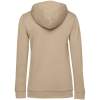 Толстовка с капюшоном женская Hoodie, бежевая, размер L (Изображение 2)