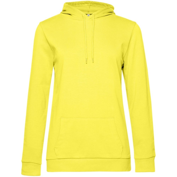 Толстовка с капюшоном женская Hoodie, желтая, размер S (Изображение 1)