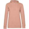 Толстовка с капюшоном женская Hoodie, бежевая (nude), размер XS (Изображение 1)