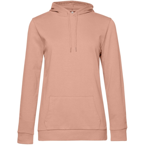 Толстовка с капюшоном женская Hoodie, бежевая (nude), размер XS (Изображение 1)