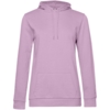 Толстовка с капюшоном женская Hoodie, сиреневая, размер XL (Изображение 1)