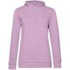 Толстовка с капюшоном женская Hoodie, сиреневая, размер XXL (Изображение 1)