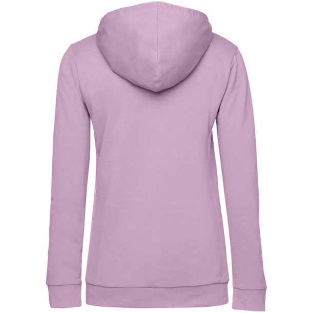 Толстовка с капюшоном женская Hoodie, сиреневая, размер XXL (Изображение 2)
