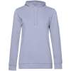 Толстовка с капюшоном женская Hoodie, лиловая, размер S (Изображение 1)