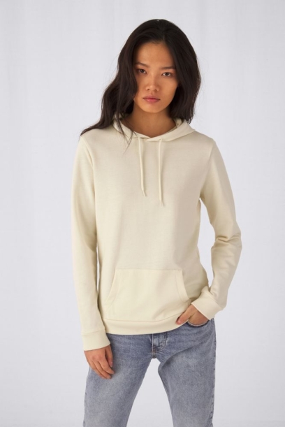 Толстовка с капюшоном женская Hoodie, лиловая, размер XXL (Изображение 4)
