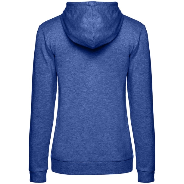 Толстовка с капюшоном женская Hoodie, ярко-синий меланж, размер L (Изображение 2)