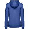 Толстовка с капюшоном женская Hoodie, ярко-синий меланж, размер XL (Изображение 2)