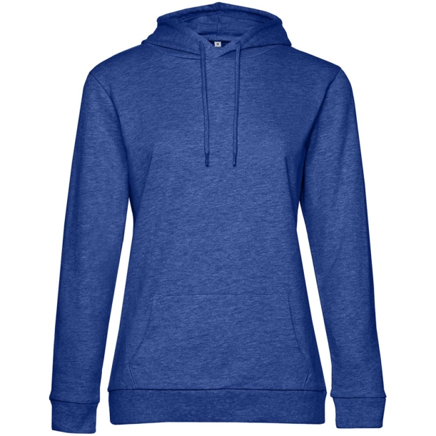 Толстовка с капюшоном женская Hoodie, ярко-синий меланж, размер XL (Изображение 1)