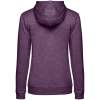 Толстовка с капюшоном женская Hoodie, фиолетовый меланж, размер XXL (Изображение 2)