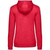 Толстовка с капюшоном женская Hoodie, красный меланж, размер XS (Изображение 2)