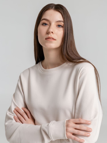 Свитшот унисекс BNC Organic, молочно-белый, размер XS (Изображение 12)