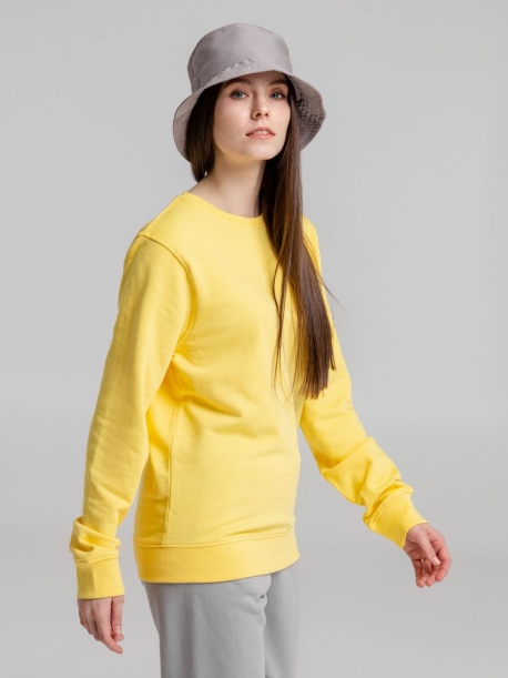 Свитшот унисекс BNC Organic, желтый, размер XXL (Изображение 10)