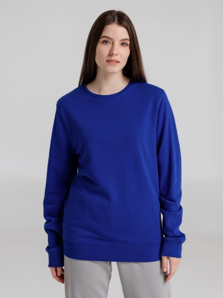 Свитшот унисекс BNC Organic, ярко-синий, размер XS (Изображение 7)