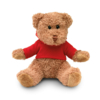 Медведь плюшевый в футболке (красный) (Изображение 1)