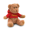 Медведь плюшевый в футболке (красный) (Изображение 3)