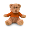 Медведь плюшевый в футболке (оранжевый) (Изображение 1)