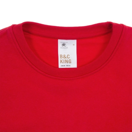 Свитшот унисекс King, дымчато-серый, размер M