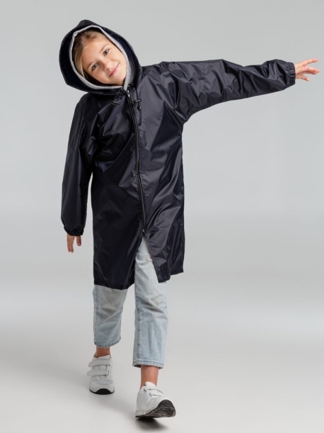 Дождевик детский Rainman Kids темно-синий, 10-12 лет (Изображение 5)