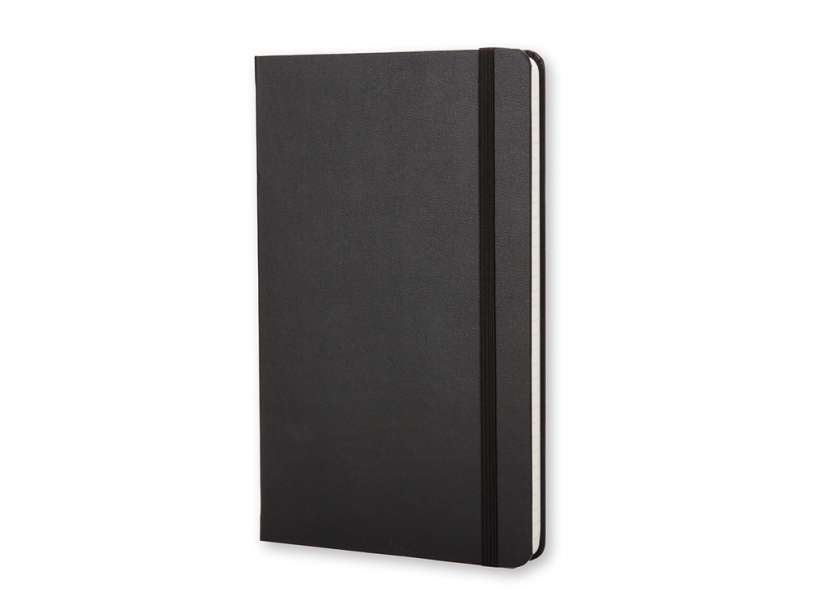 Записная книжка А5 (Large) Classic (в линейку) (черный)  (Изображение 4)
