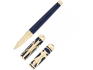 Ручка-роллер VITRUVIAN MAN PRESTIGE (золотистый/синий) 