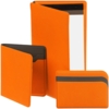 Картхолдер с отделением для купюр Dual, оранжевый (Изображение 6)