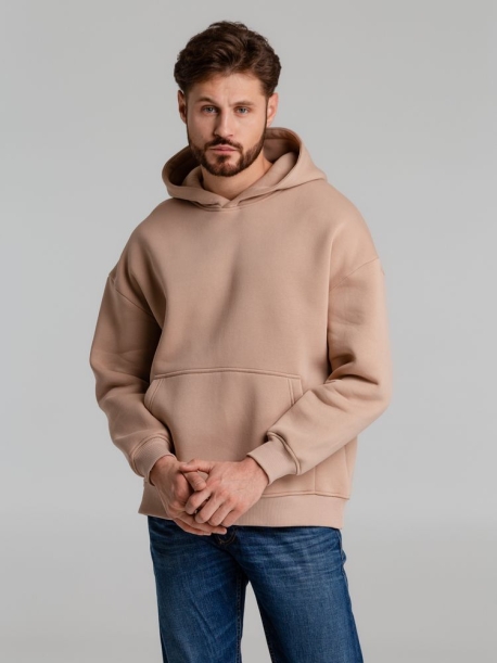 Худи Kulonga Oversize, бежевое, размер ХS/S (Изображение 7)