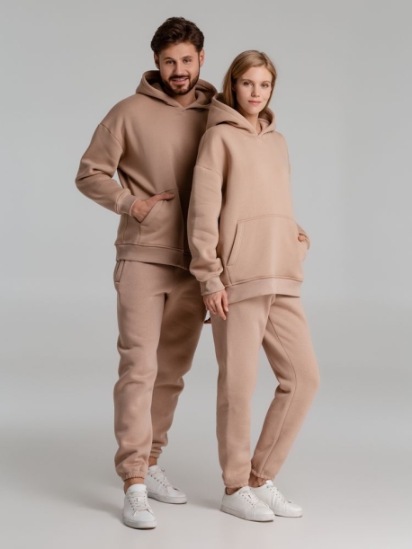 Худи Kulonga Oversize, бежевое, размер ХL/ХХL (Изображение 9)