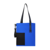 Шоппер Superbag Color (синий с чёрным) (Изображение 3)