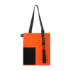 Шоппер Superbag Color (оранжевый с чёрным) (Изображение 2)