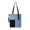 Шоппер Superbag Color (серый с чёрным) (Изображение 3)