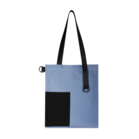 Шоппер Superbag Color (серый с чёрным)