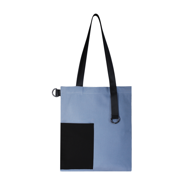 Шоппер Superbag Color (серый с чёрным) (Изображение 1)