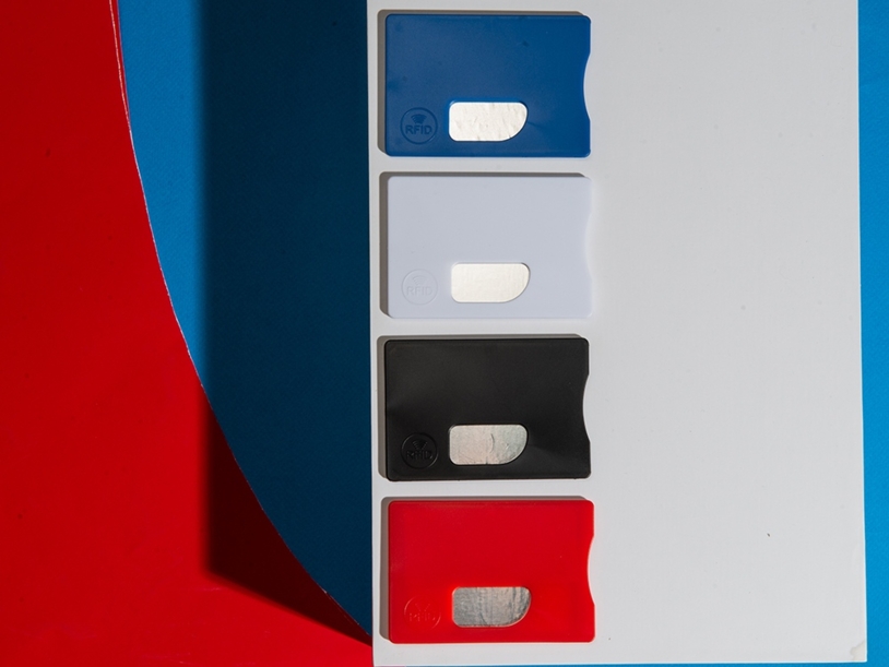 Защитный RFID чехол для кредитной карты Arnox, ярко-синий (Изображение 4)
