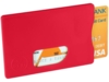 Защитный RFID чехол для кредитной карты Arnox (красный)  (Изображение 1)