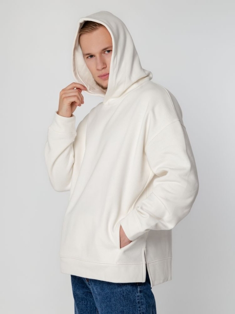 Худи оверсайз унисекс Tolla, молочное, размер XL/2XL (Изображение 12)