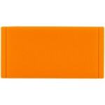 Лейбл из ПВХ Dzeta, S, оранжевый неон
