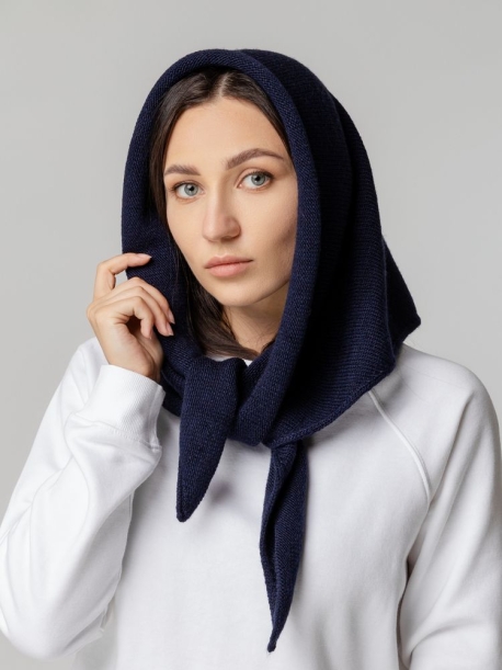 Косынка Dalia, темно-синяя (Изображение 5)