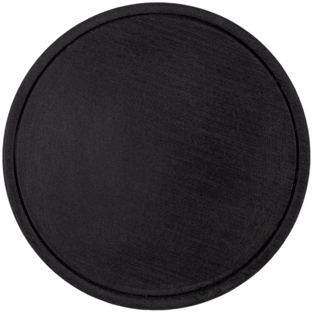 Лейбл из ПВХ Dzeta Round, L, черный (Изображение 1)