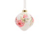 Стеклянный шар   Цветочный бум (розовый/белый)  (Изображение 1)